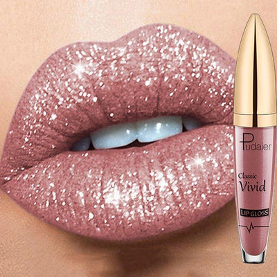 Long Lasting Matte Glitter Liquid Shiny Lip Gloss | MODE BY OH