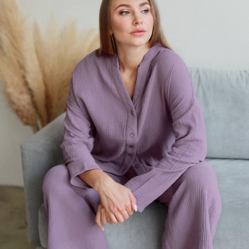Crepe Cotton Pajamas | MODE BY OH