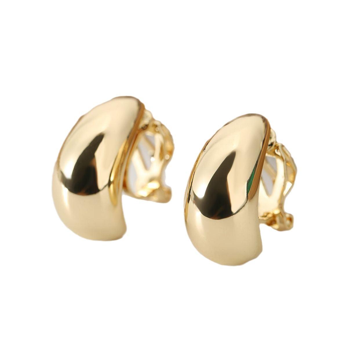 Fashion New Earrings French Entry Lux Drop-shaped Ear Clip | MODE BY OH