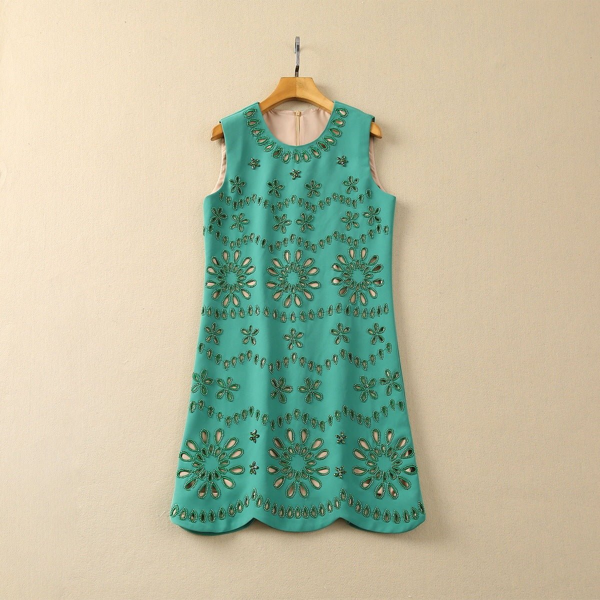 Cashew Pattern Loose Waist Dress | MODE BY OH