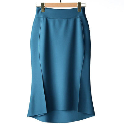 French Fishtail Sheath Split Gao Zhi Skirt Women's Clothing - MODE BY OH