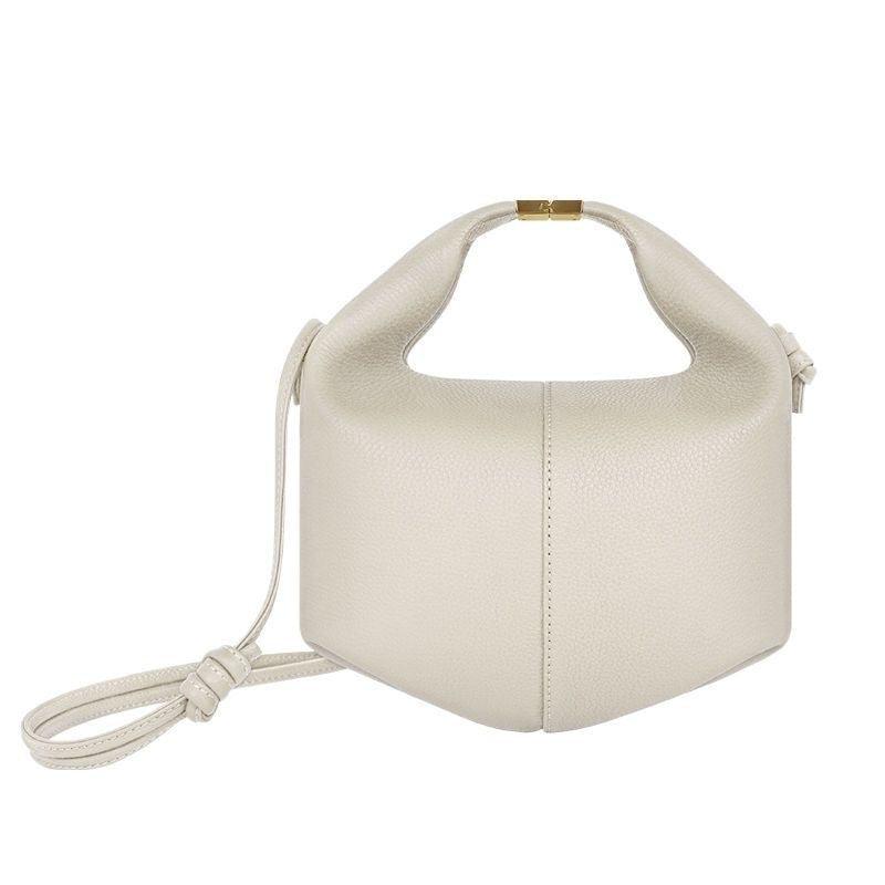 Lychee Pattern Cowhide Special-interest Design Shoulder Messenger Bag | MODE BY OH