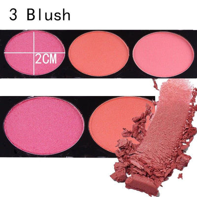 MISS ROSE 144 color 3 color 3 Color Eyeshadow blush eyebrow makeup makeup makeup kit special wholesale | MODE BY OH