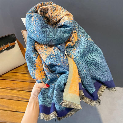 National Style Design Artificial Cashmere Scarf Women | MODE BY OH