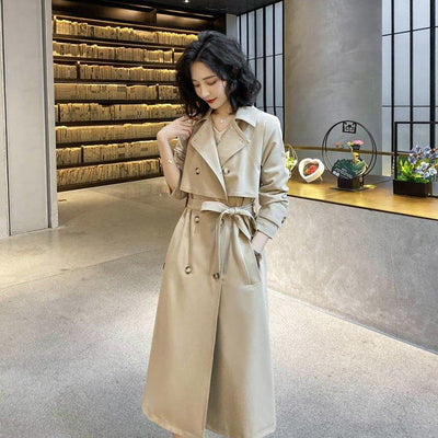 Autumn New Mid-length High Sense Small Coat | MODE BY OH