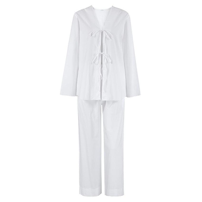 Pure Cotton Breathable Home Women's Pajamas - MODE BY OH