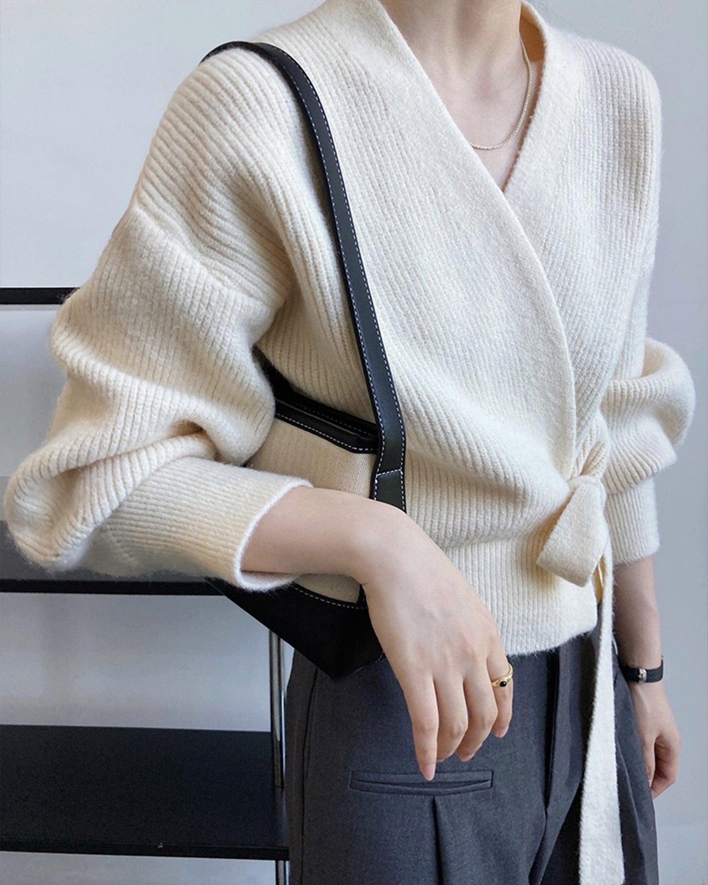 Retro Knitted Cardigan | MODE BY OH