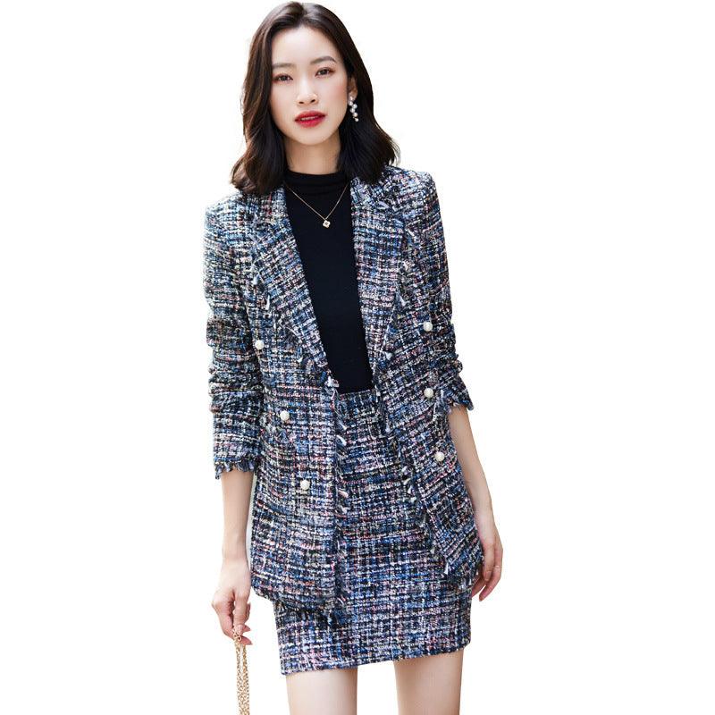 Tweed Small Incense Two-Piece Suits | MODE BY OH