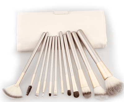 Spot Detonating 121824, White Make-up, White Make-up Brush, 24 Make-up And Brush Suits For Portable Beauty And Makeup Tools | MODE BY OH
