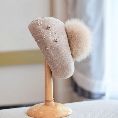 Women's Fashion Simple Retro Wool Hat | MODE BY OH