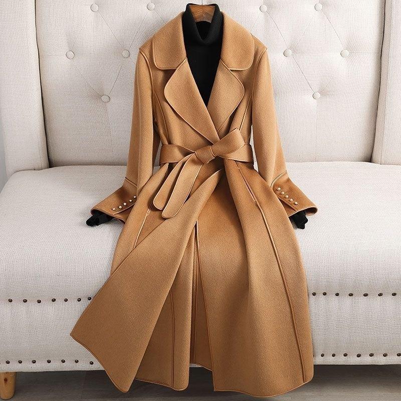 Women's Fashionable High-end Woolen Coat | MODE BY OH