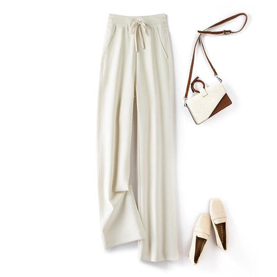 Women's Loose Slimming And Straight Wide-leg Pants | MODE BY OH
