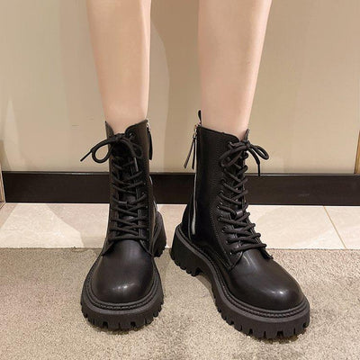 British Platform Female Boots - MODE BY OH