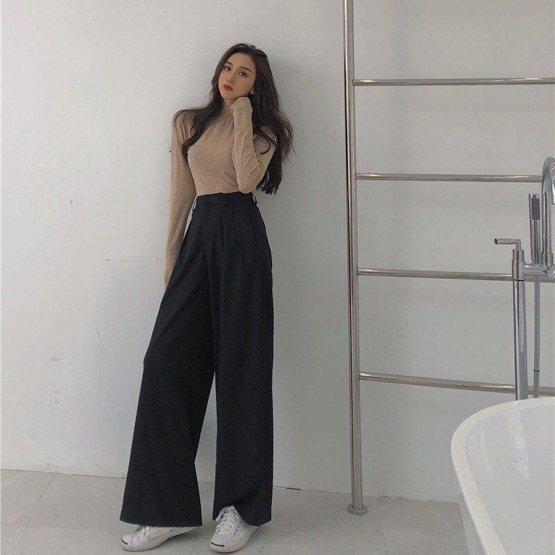 Casual Straight Pants - MODE BY OH