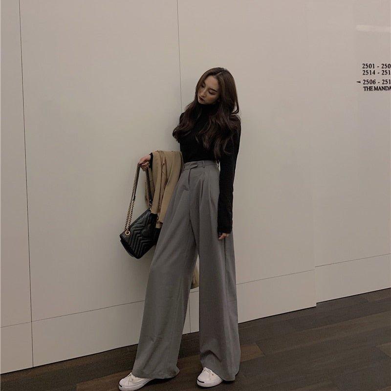 Casual Straight Pants - MODE BY OH