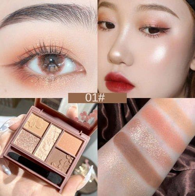 Delicate Floral Eyeshadow Palette | MODE BY OH