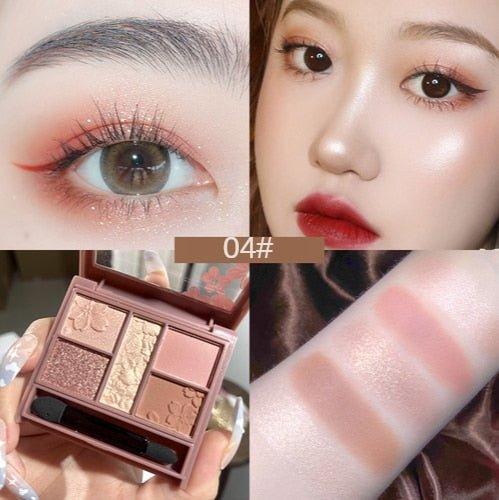 Delicate Floral Eyeshadow Palette | MODE BY OH