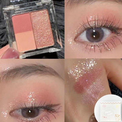 Glitter Matte Eyeshadow Palette | MODE BY OH