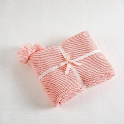 Handmade four-corner tassel blanket | MODE BY OH