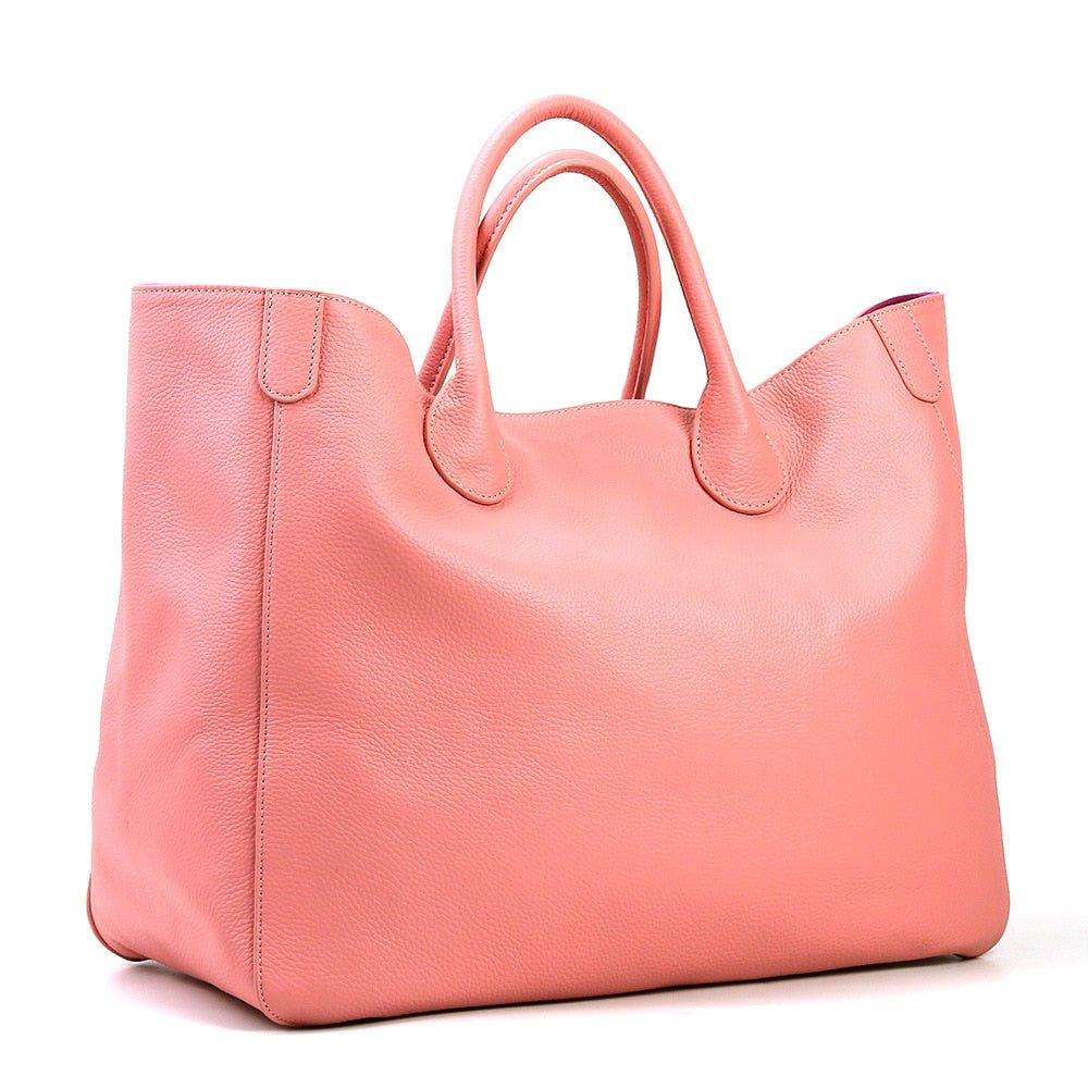 High Quality Soft Leather Oversized Handbags | MODE BY OH