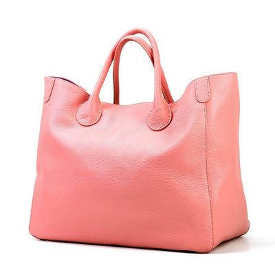 High Quality Soft Leather Oversized Handbags | MODE BY OH