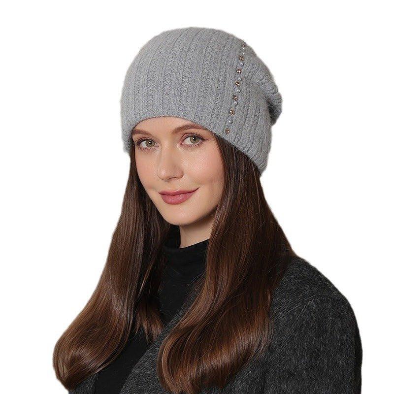 Knitted Wool Double-layer Warm Hat Fashion | MODE BY OH