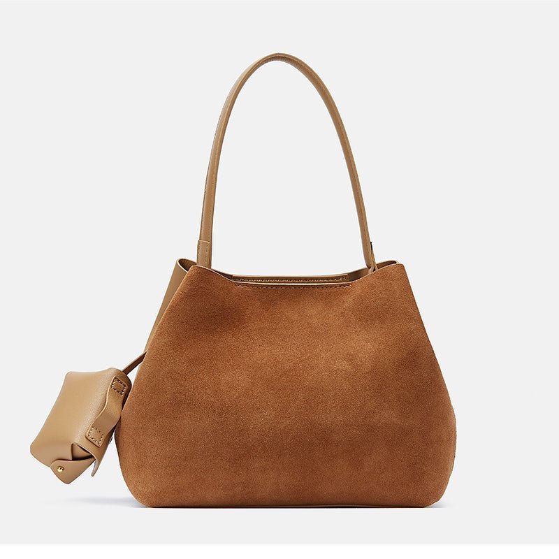 Leather Bucket Bag - MODE BY OH
