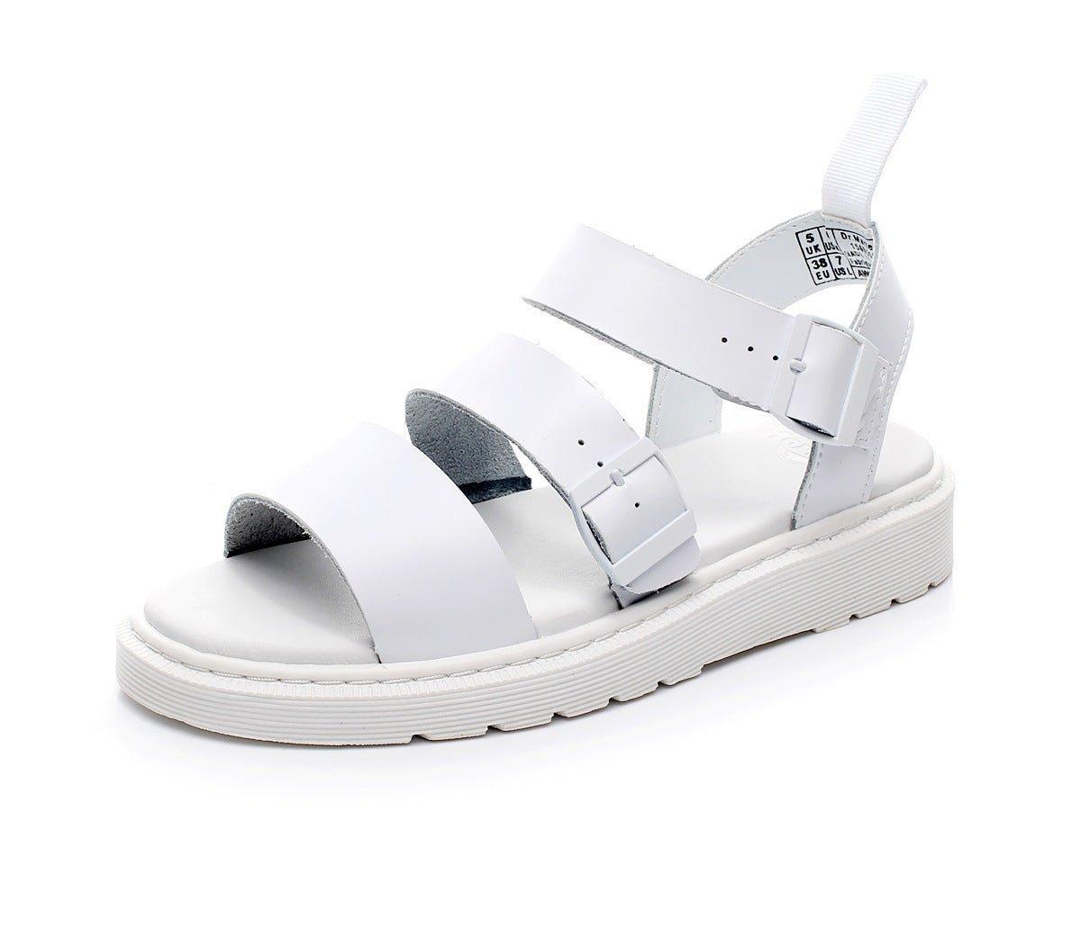 Martin Sandals Buckle Beach Shoes Platform Sandals | MODE BY OH