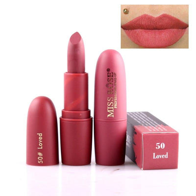 MISS ROSE Lipstick Matte Waterproof Velvet Lip Stick | MODE BY OH