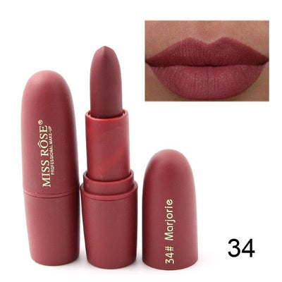 MISS ROSE Lipstick Matte Waterproof Velvet Lip Stick | MODE BY OH