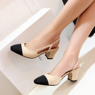 Round Toe formal High Heels | MODE BY OH
