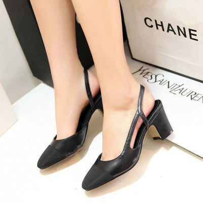 Round Toe formal High Heels | MODE BY OH