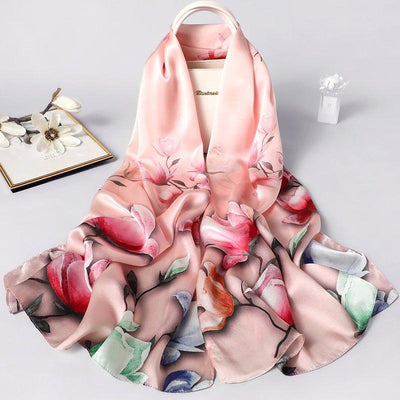 Silk scarf scarf mom cheongsam shawl women all-match spring and autumn - MODE BY OH
