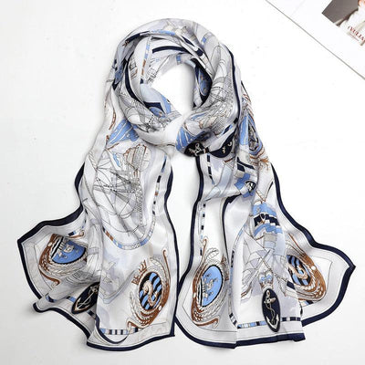 Women's All-match mulberry Silk Mother's Silk Scarf | MODE BY OH
