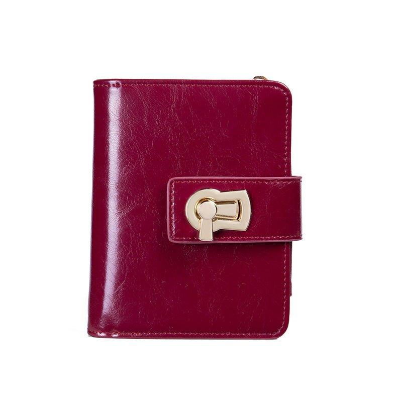 Women's Genuine Leather Small Wallet | MODE BY OH